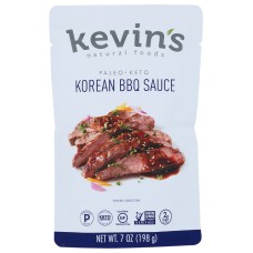 KEVINS NATURAL FOODS: Sauce Korean Bbq, 7 oz