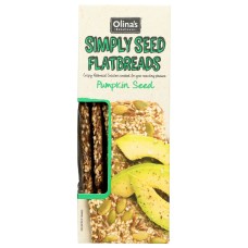 OLINAS BAKEHOUSE: Flatbread Pumpkin Seed, 3.5 oz