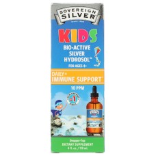 SOVEREIGN SILVER: Kids Silver Immune Drop, 4 oz