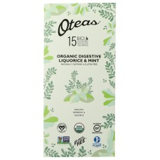 OTEAS: Tea Liqourice Mint Org, 6 bx