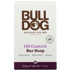 BULLDOG: Soap Bar Oil Control, 7 oz