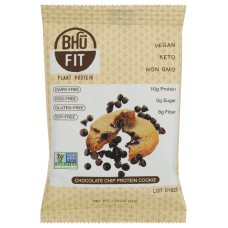 BHU FOODS: Cookie Prtn Choc Chip, 1.65 oz