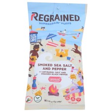 REGRAINED: Puffed Snacks Ss Pepper, 3.5 oz