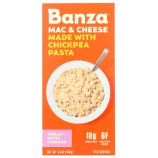 BANZA: Pasta Shells Wht Chddr, 5.5 oz