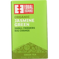 EQUAL EXCHANGE: Tea Jasmine Green Org, 20 bg