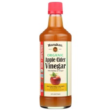 MARUKAN: Vinegar Appl Cider Org, 24 fo