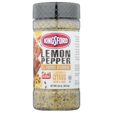 KINGSFORD: Seasoning Lemon Pepper, 6.5 oz