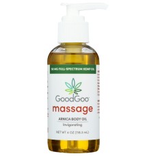 GOOD GOO: Oil Massage Arnica Hemp, 4 fo