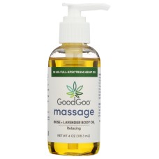 GOOD GOO: Oil Massage Rose Lvndr, 4 fo