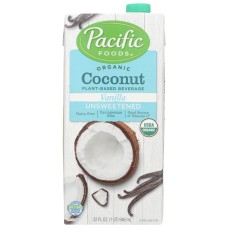 PACIFIC FOODS: Coconut Unswt Van Org, 32 oz