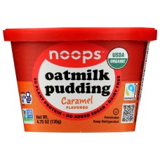 NOOPS: Pudding Oatmilk Crml Org, 4.75 oz