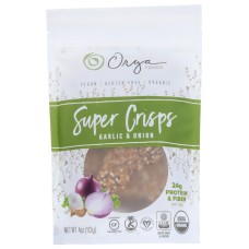 SUPER CRISPS: Crisps Garlic Onion Super, 4 oz