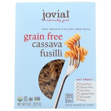 JOVIAL: Pasta Cassava Fusilli, 8 oz