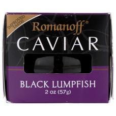ROMANOFF: Caviar Lumpfish Blk, 2 oz