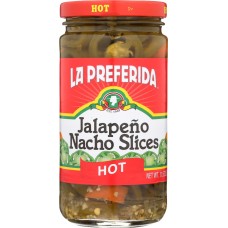 LA PREFERIDA: Pepper Jlpno Slc Hot, 11.5 oz