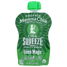 MAMMACHIA: Chia Sqz Green Magic, 3.5 oz
