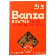 BANZA: Pasta Chickpea Bowties, 7 oz