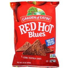 GARDEN OF EATIN: Chip Tortilla Red Hot, 10 oz