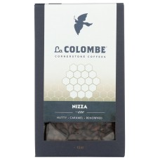 LA COLOMBE: Coffee Whl Bean Nizza, 12 oz