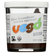 VEGO: Spread Hazelnut Cocoa, 7 oz