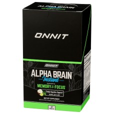 ONNIT: Brain 30Pkt Coconut Lime, 30 bx