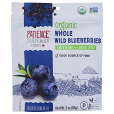PATIENCE FRUIT & CO: Blubry Wld Drd Sft Org, 3 oz