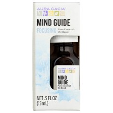 AURA CACIA: Oil Essntl Mind Guide Box, 0.5 fo