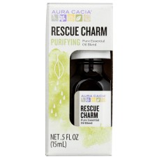 AURA CACIA: Oil Essntl Rescu Chrm Box, 0.5 fo