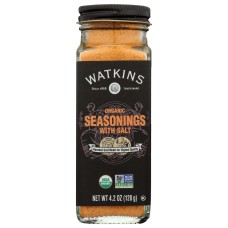WATKINS: Salt Seasonings Org, 4.2 oz