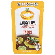 SAUCY LIPS: Sauce Al Pastor Taco, 8	 oz