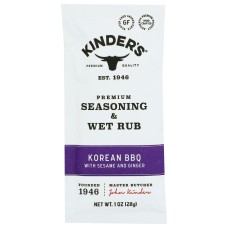 KINDERS: Seasoning Korean Bbq, 1 oz