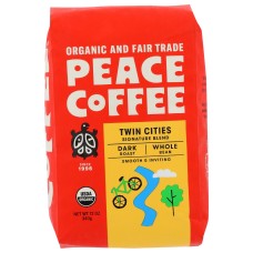 PEACE COFFEE: Coffee Whlbn Twin Cities, 12 oz