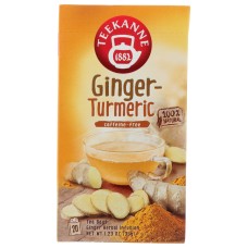 TEEKANNE: Tea Hrbl Ginger Turmeric, 20 bg