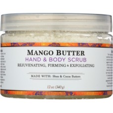 NUBIAN HERITAGE: Body Scrub Mango Butter, 12 oz