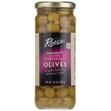 REESE: Olive Stfd Anchovy, 10 oz