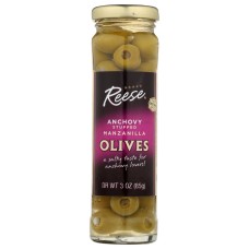 REESE: Olive Stfd Anchovy Plcd, 3 oz