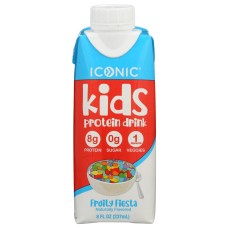 ICONIC: Kids Protein Rtd Fruit, 8 fo