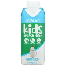 ICONIC: Kids Protein Rtd Vanilla, 8 fo