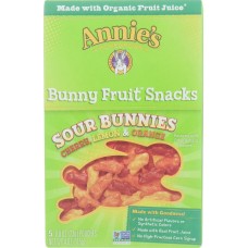 ANNIES HOMEGROWN: Fruit Snack Sour, 4 oz