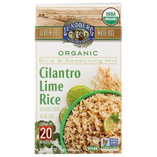 LUNDBERG: Rice White Cilntro Lme En, 5.5 oz