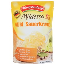 HENGSTENBERG: Sauerkraut Mildessa In Pouch, 14.1 oz