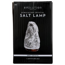 EVOLUTION SALT: Lamp Salt Himalyan Grey, 6 lb