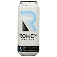 ROWDY ENERGY: Drink Energy Chisld Ice, 16 fo