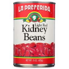 LA PREFERIDA: Bean Kidney Red, 15 oz