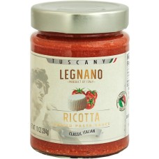LEGNANO: Pasta Sauce Ricotta Tomato, 10 oz