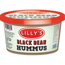 LILLY'S: Hummus Black Bean, 12 oz