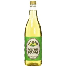 ROSES: Sweetened Lime Juice Plastic Bottle, 33.8 oz