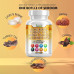 Kun Shafi Lion's Mane Mushroom Complex - Brain & Memory Reishi, Rice Powder 60 C