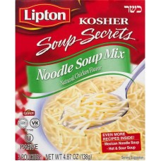 LIPTON - KOSHER: Soup Mix Noodle, 4.87 oz