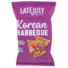 LATE JULY: Korean Barbeque Tortilla Chips, 5.5 oz